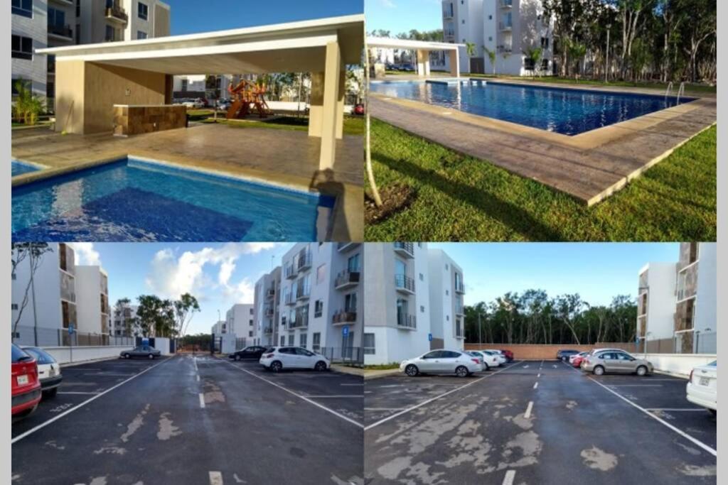 Brand New Apartment, Charming And Family-Friendly Плая дел Кармен Екстериор снимка